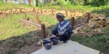 (Pembangunan gedung PAUD Desa Ponorogan/Istimewa)