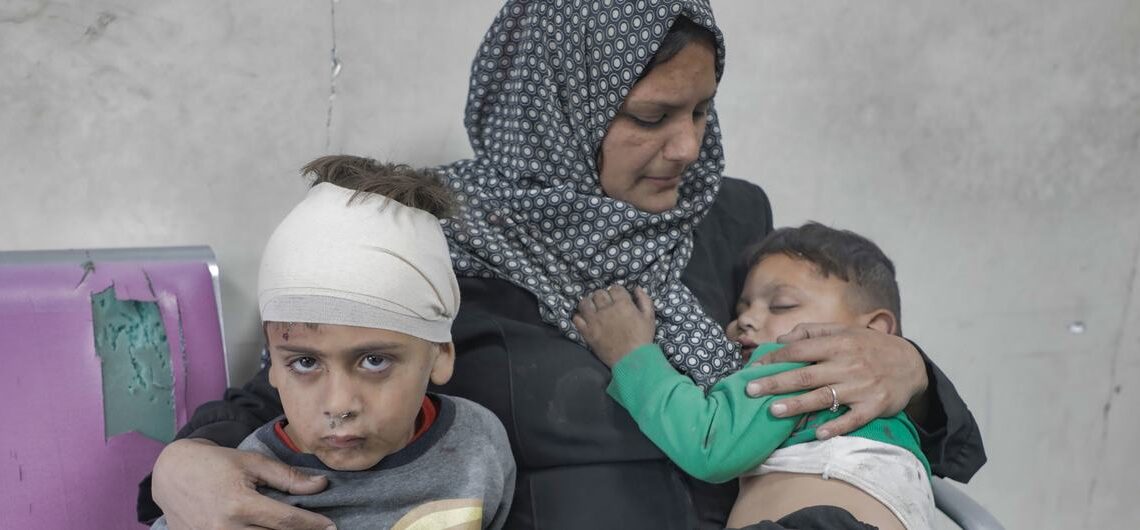 UNICEF/Mohammed Nateel Child malnutrition is on the rise in Gaza 'especially since March' when the Israeli near-total aid blockade began, says the the UN agency for Palestinians, UNRWA.