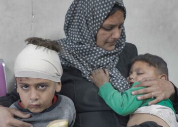 UNICEF/Mohammed Nateel Child malnutrition is on the rise in Gaza 'especially since March' when the Israeli near-total aid blockade began, says the the UN agency for Palestinians, UNRWA.