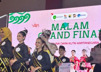 Rania Affriana Resmi Menjadi Putri Pariwisata Kukar 2025