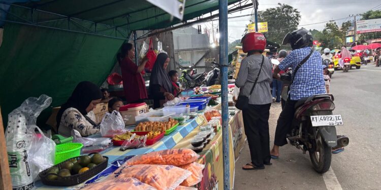ilustrasi perempuan dan UMKM di Samarinda, Kalimantan Timur (Sirana.id)