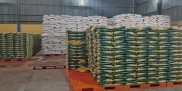 stok beras bulog Samarinda (foto: Pemprov Kaltim)