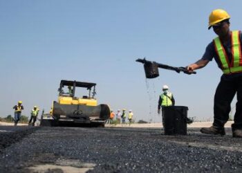 (Ilustrasi perbaikan jalan/istimewa)