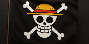 Bendera One Piece (ilustrasi)