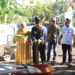 Acara Adat peletakan batu pertama TPS3R oleh tokoh adat Derawan