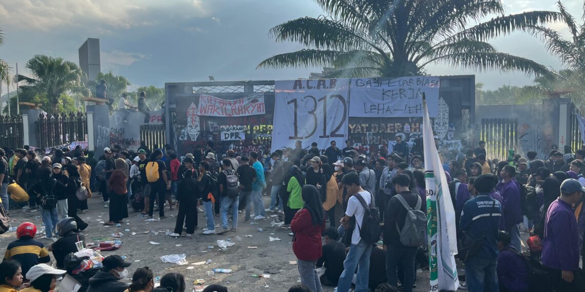 Demo di Samarinda pada 1 September 2025 (Foto: Rahma)