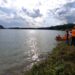 Kolam tambang milik PT IMM yang bakal jadi sumber air warga Bontang dan sebagian Kutai Timur. (Foto: Nofiyatul Chalimah)