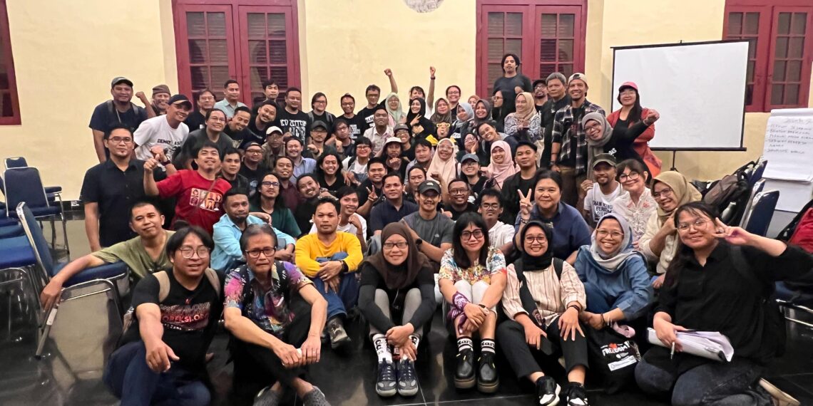 festival media 2025 oleh AJI di Makassar (Foto: AJI Indonesia)