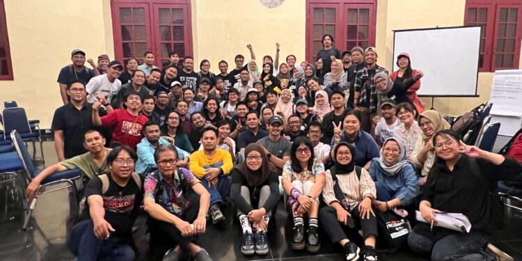 festival media 2025 oleh AJI di Makassar (Foto: AJI Indonesia)