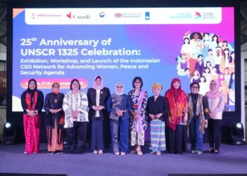 Peluncuran Jaringan Masyarakat Sipil untuk Perempuan, Perdamaian, dan Keamanan sebagai Komitmen Penguatan Ruang Perdamaian (UN Women)