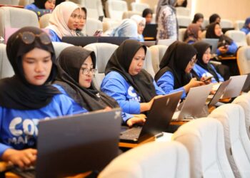 Coding Mama dan Difabel. Kredit foto: Humas Otorita IKN