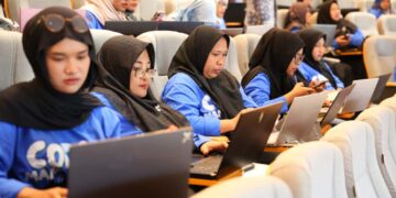 Coding Mama dan Difabel. Kredit foto: Humas Otorita IKN