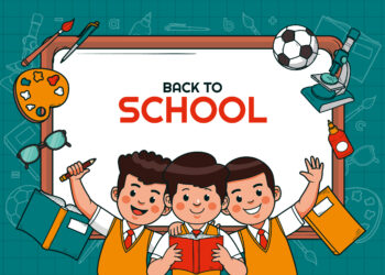 Ilustrasi anak sekolah dasar/Freepik