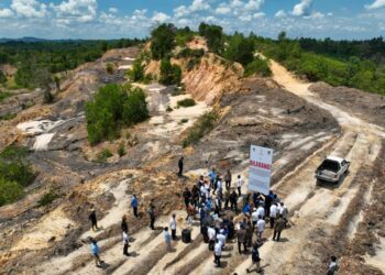 Lahan tambang ilegal IKN/Humas Otorita IKN