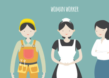 Ilustrasi perempuan pekerja/Freepik