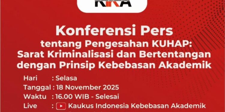 Para Akademisi Soroti RUU KUHAP Baru: Ancaman Bagi Kebebasan Kampus dan Kritik