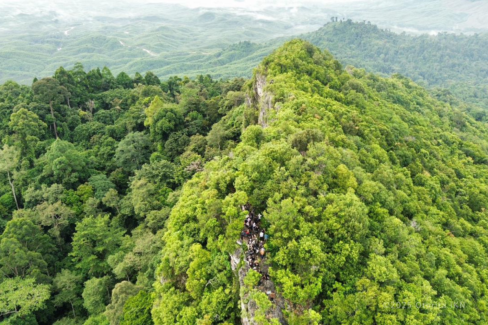 Paket Authentic Hiking Gunung Parung/Humas Otorita IKN