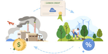 Ilustrasi perdagangan karbon/Freepik