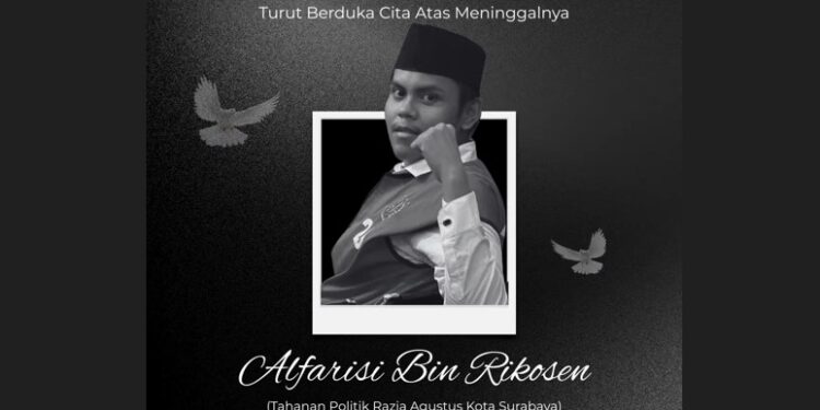 Foto Alfarisi bin Rikosen (© kontras.or.id)