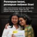 Laras Faizati, perempuan yang dijadikan tersangka setelah menyuarakan kritik di sosial media/Amnesty Indonesia