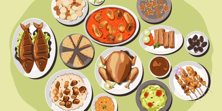 Ilustrasi makanan/Freepik