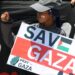 Demo mendukung Palestina di Surabaya (06/10/2024) (© Ridho Sakti via Shutterstock)