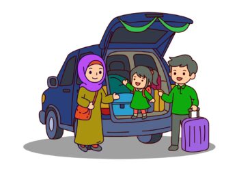 Ilustrasi mudik/Freepik