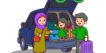 Ilustrasi mudik/Freepik