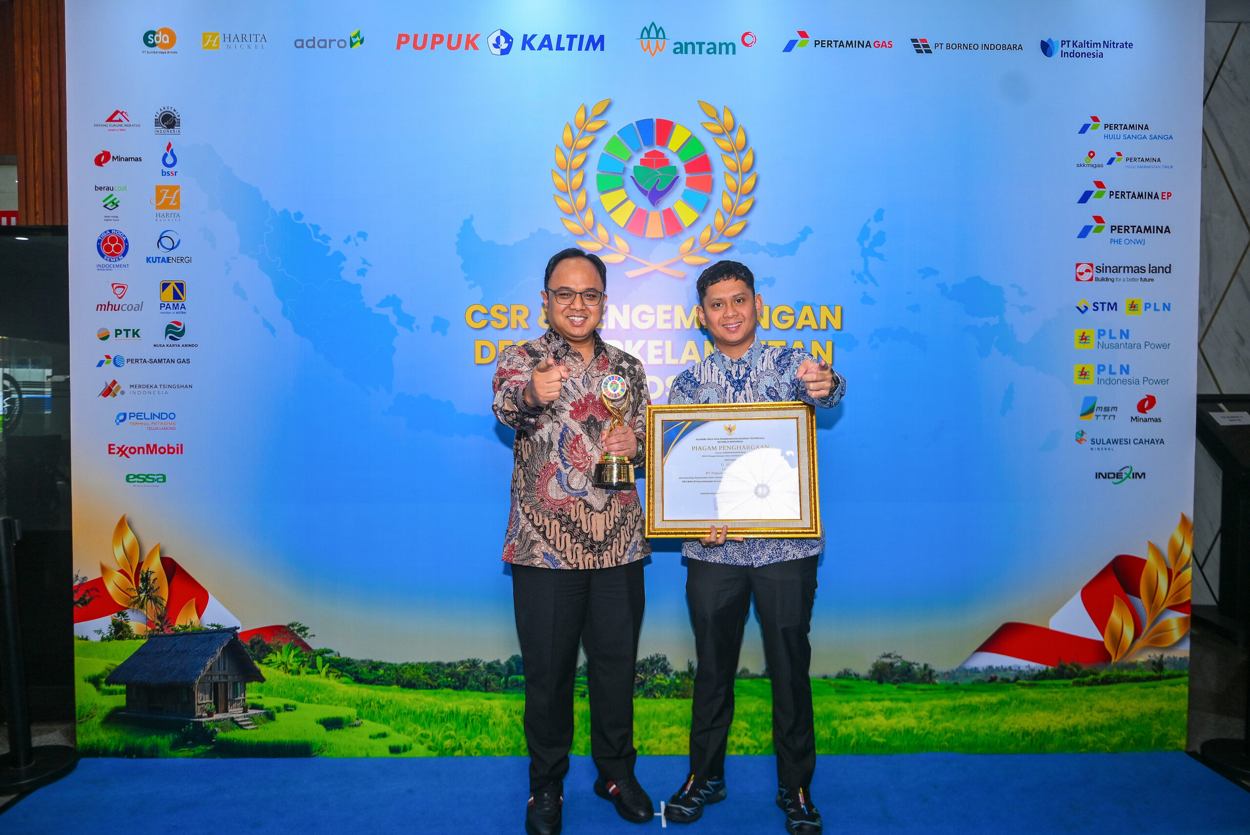 Pupuk Kaltim terima Predikat Gold